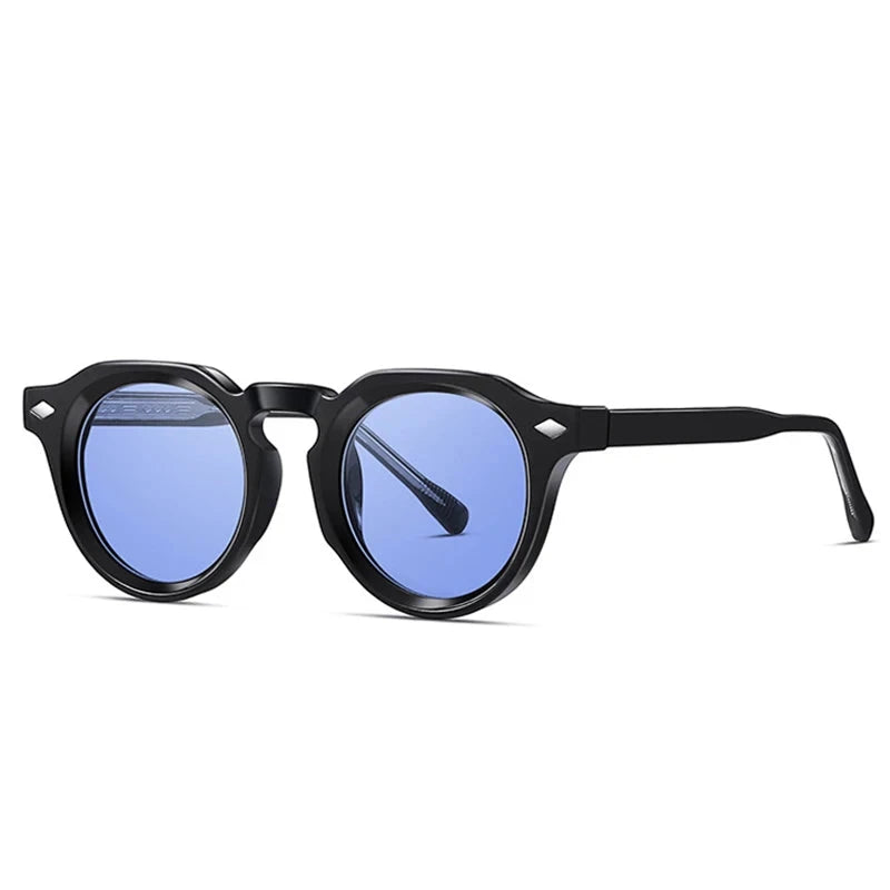 Óculos de Sol - Kansas™ OC-163 Oak Vintage Preto/ Azul
