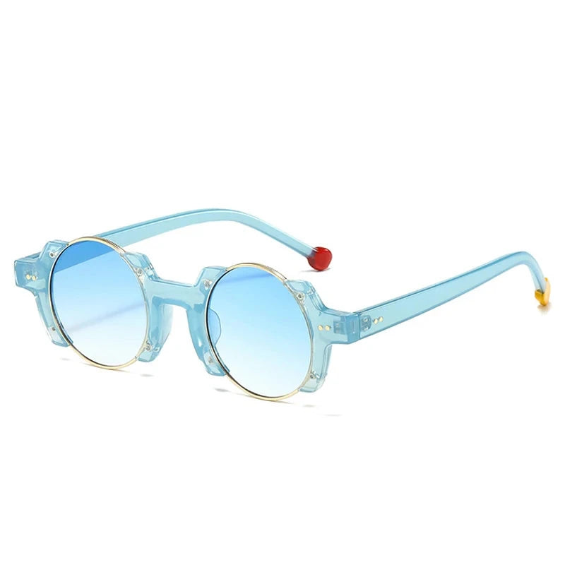 Óculos de Sol - Marrocos™ OC-167 Oak Vintage Azul/ Gradiente