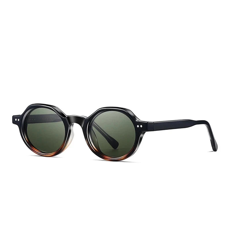 Óculos de Sol - Montana™ OC-162 Oak Vintage Preto/ Leopardo verde