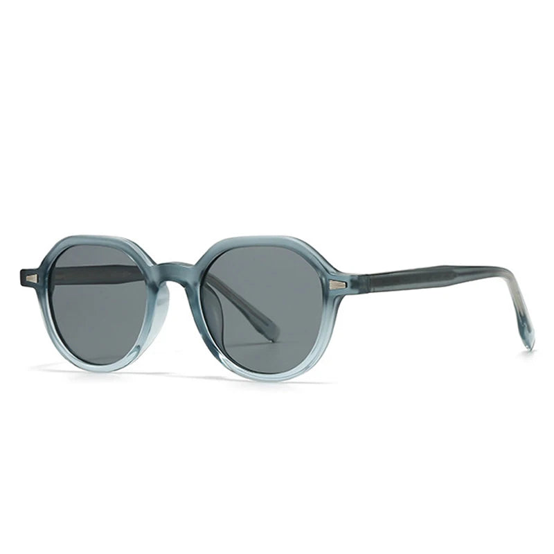 Óculos de Sol - Sydney™ - UV400 OC-160 Oak Vintage Azul/ Cinza