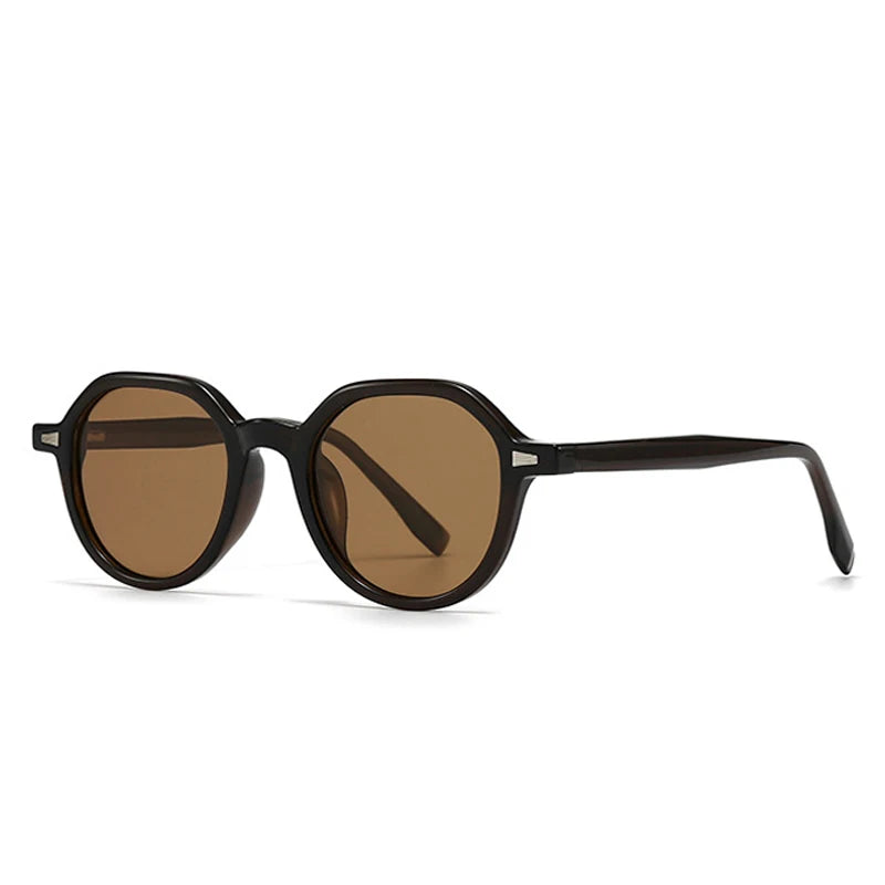 Óculos de Sol - Sydney™ - UV400 OC-160 Oak Vintage Preto/ Chá