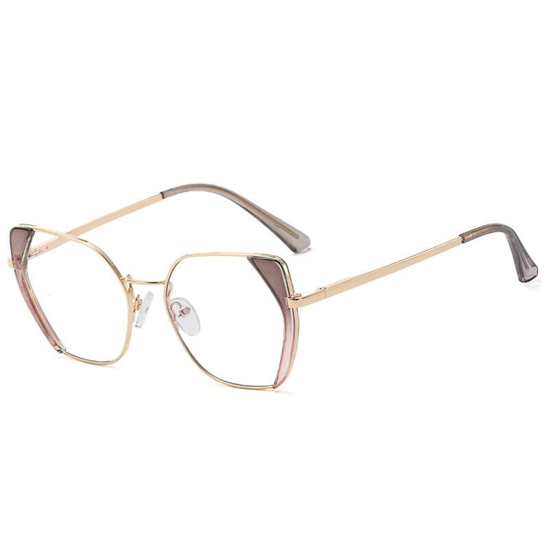 Armação Para Grau - Nadine™ 0 Oak Vintage Cinza/Rosa
