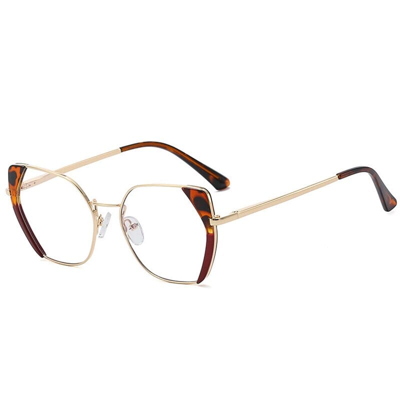 Armação Para Grau - Nadine™ 0 Oak Vintage Leopardo/Vermelho