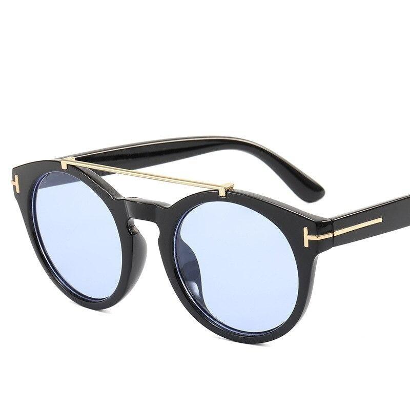 Óculos de Sol Austin™ - UV400 (FRETE GRÁTIS) OC03 Oak Vintage Azul