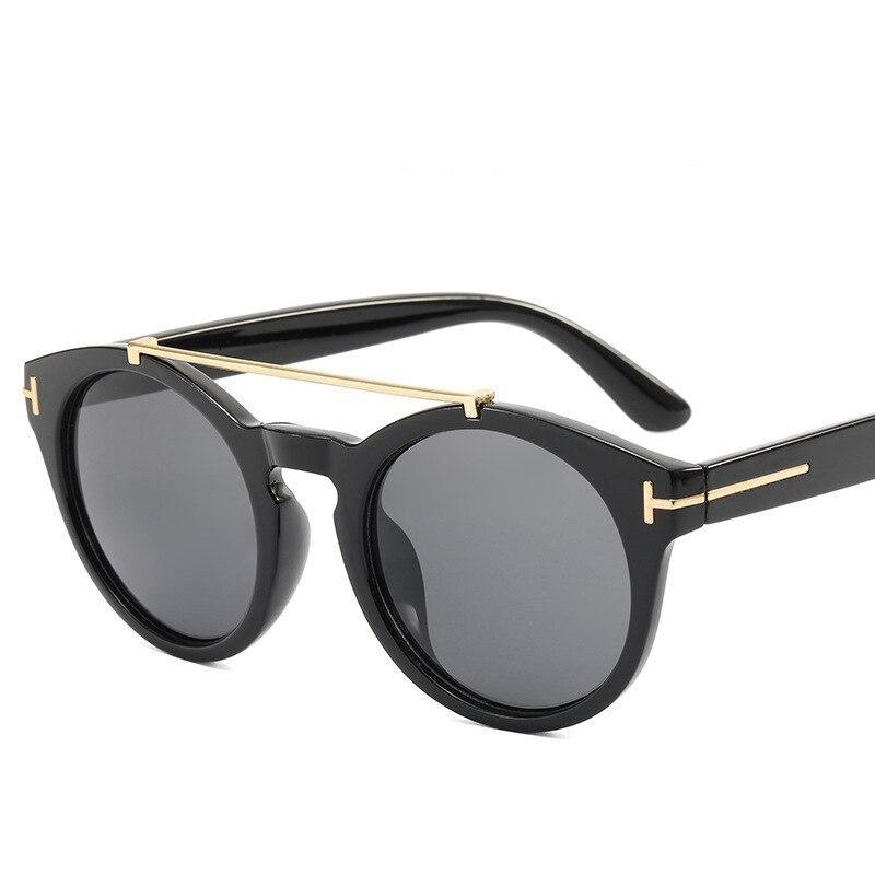Óculos de Sol Austin™ - UV400 (FRETE GRÁTIS) OC03 Oak Vintage Preto