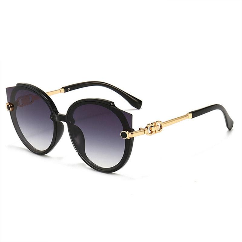 Óculos de Sol Avenue™ - UV400 (FRETE GRÁTIS) 0 Oak Vintage Preto/ Cinza