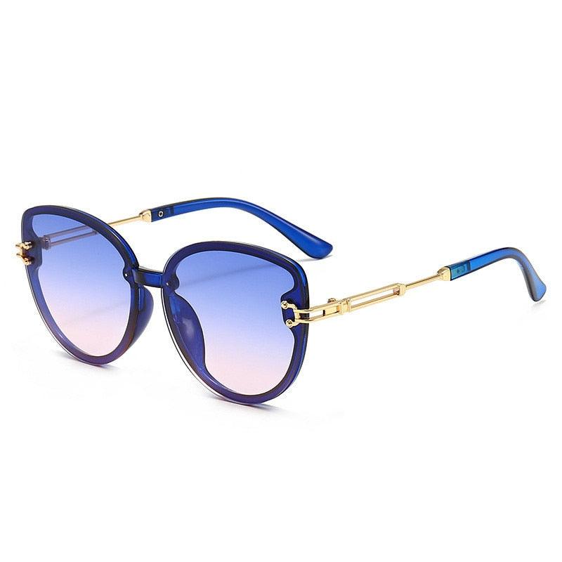Óculos de Sol Broadway™ - UV400 (FRETE GRÁTIS) 0 Oak Vintage Azul