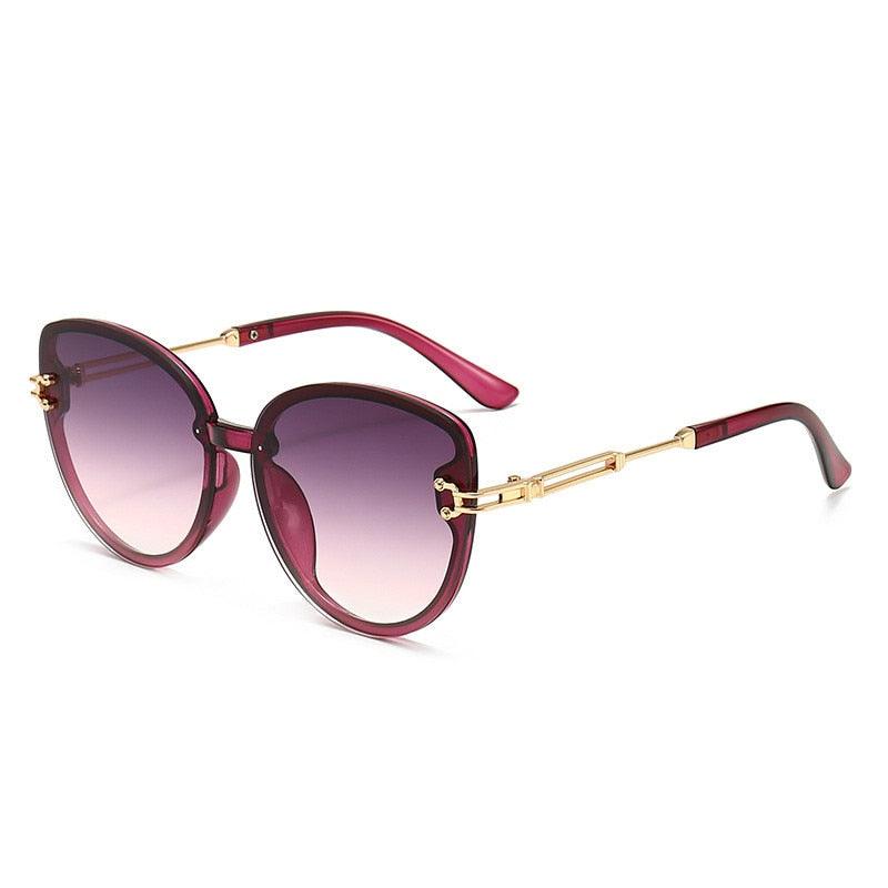 Óculos de Sol Broadway™ - UV400 (FRETE GRÁTIS) 0 Oak Vintage Roxo