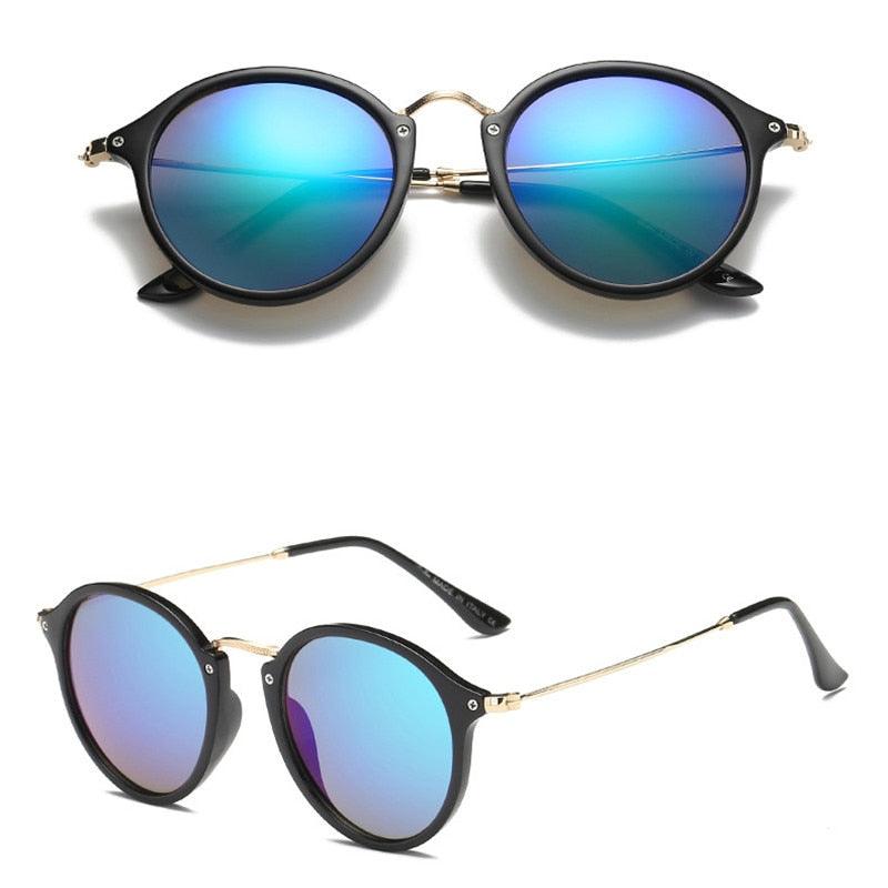 Óculos de Sol Bronx™ - UV400 (FRETE GRÁTIS) OC04 Oak Vintage Preto/Verde