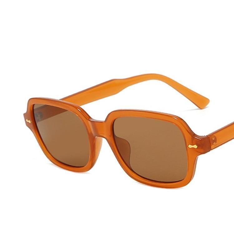 Óculos de Sol Júlia Premium™ - UV400 (FRETE GRÁTIS) OC02 Oak Vintage Marrom