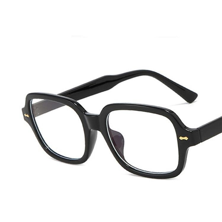 Óculos de Sol Júlia Premium™ - UV400 (FRETE GRÁTIS) OC02 Oak Vintage Preto/ Claro