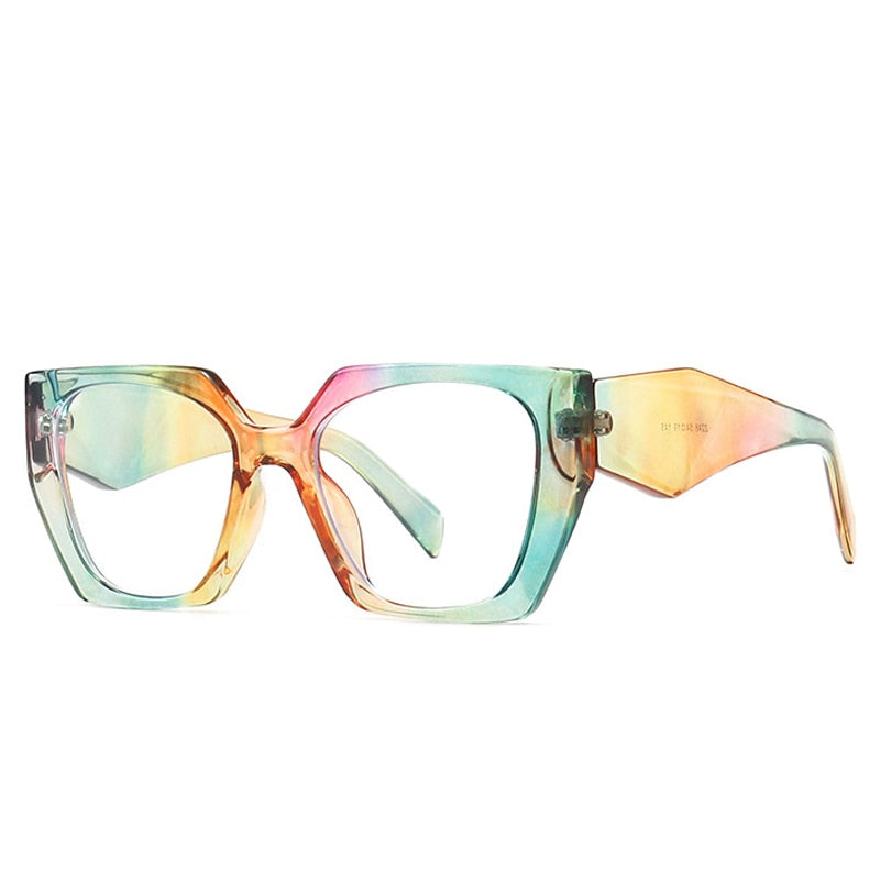 Óculos de Sol - Luxury Elegance™ - UV400 (FRETE GRÁTIS) 0 Oak Vintage Colorido/ Transparente