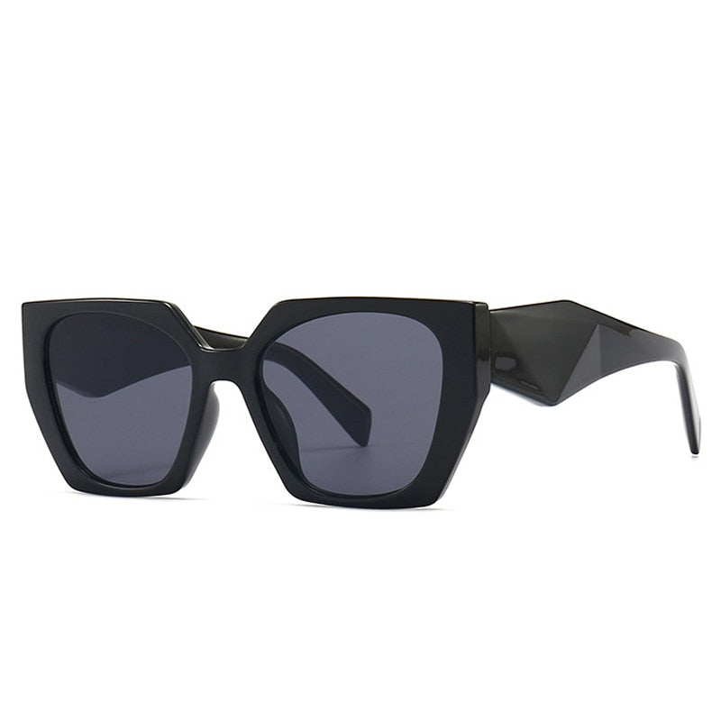 Óculos de Sol - Luxury Elegance™ - UV400 (FRETE GRÁTIS) 0 Oak Vintage Preto/ Cinza