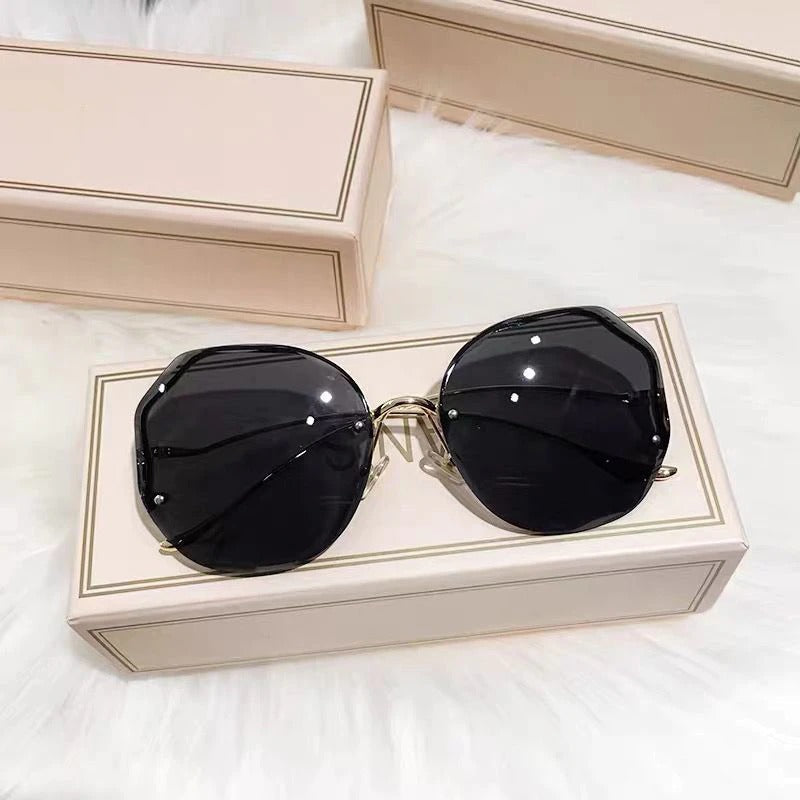 Óculos de Sol Marizza Premium™ - UV400 (FRETE GRÁTIS) 0 Oak Vintage Preto Cinza
