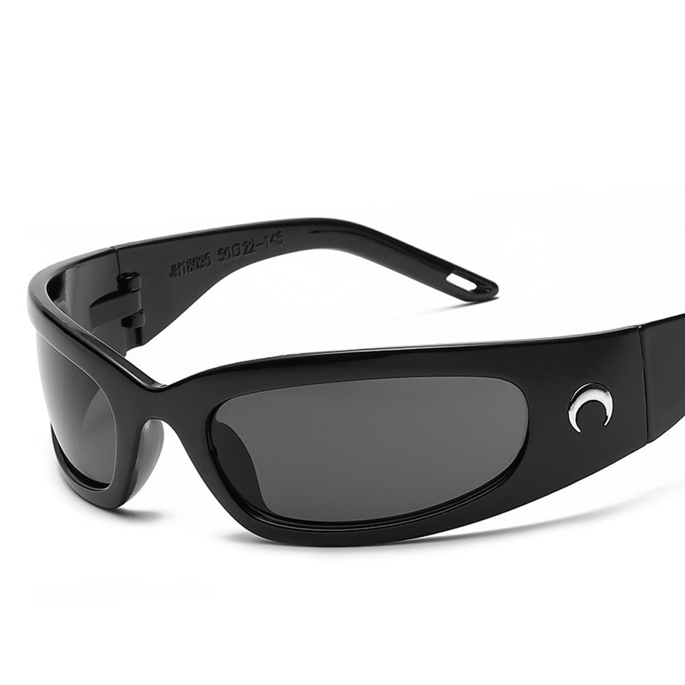 Óculos de Sol - New Moon™ - UV400 (FRETE GRÁTIS) 0 Oak Vintage Preto/ Cinza
