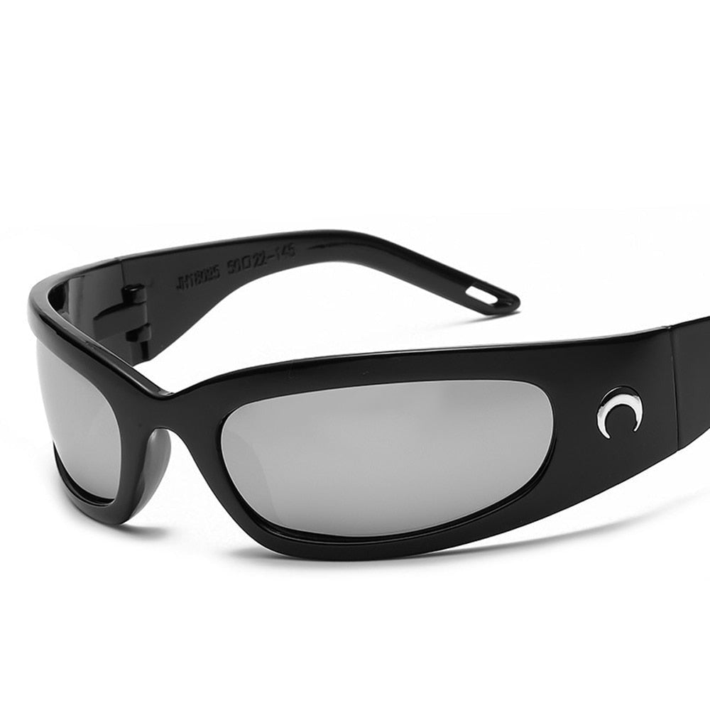 Óculos de Sol - New Moon™ - UV400 (FRETE GRÁTIS) 0 Oak Vintage Preto/ Prata