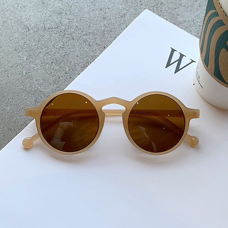 Óculos de Sol Nova York™ - UV400 (FRETE GRÁTIS) OC06 Oak Vintage Marrom