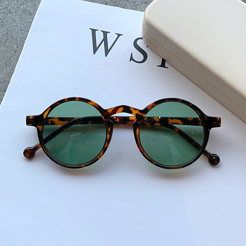 Óculos de Sol Nova York™ - UV400 (FRETE GRÁTIS) OC06 Oak Vintage Tartaruga/ Verde