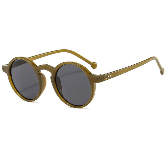 Óculos de Sol Nova York™ - UV400 (FRETE GRÁTIS) OC06 Oak Vintage Verde Militar