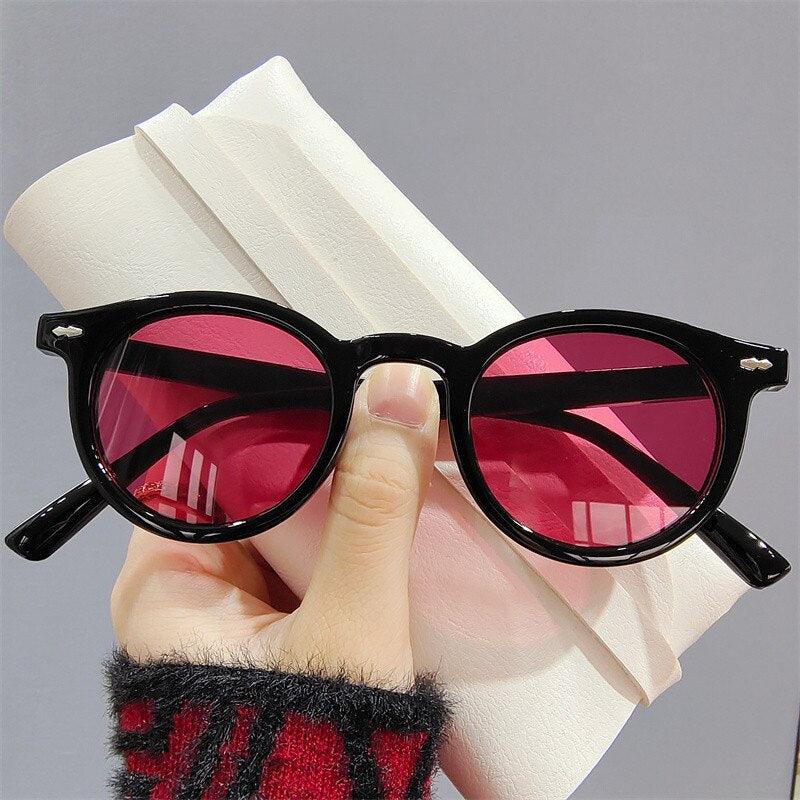 Óculos de Sol - Orlando™ - UV400 (FRETE GRÁTIS) OC08 Oak Vintage Vermelho