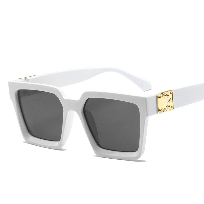 Óculos de Sol Quadrado- Pike™ - UV400 (FRETE GRÁTIS) 0 Oak Vintage Branco