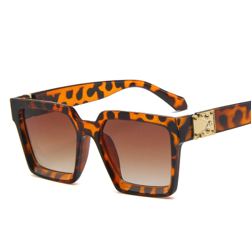Óculos de Sol Quadrado- Pike™ - UV400 (FRETE GRÁTIS) 0 Oak Vintage Tartaruga