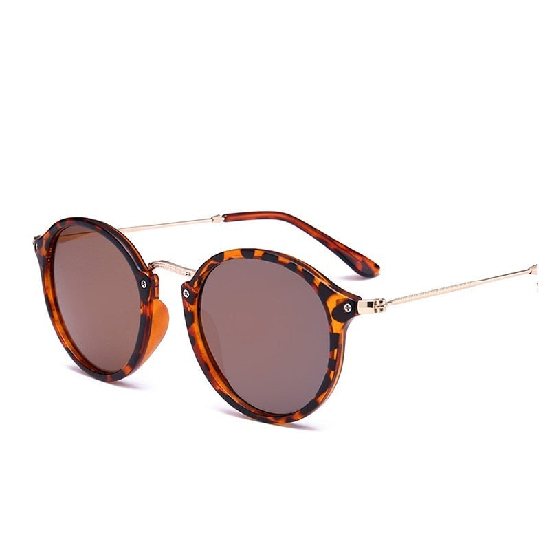 Óculos de Sol Redondo - Retro Petry™ - UV400 (FRETE GRÁTIS) 0 Oak Vintage Tartaruga/ Chá