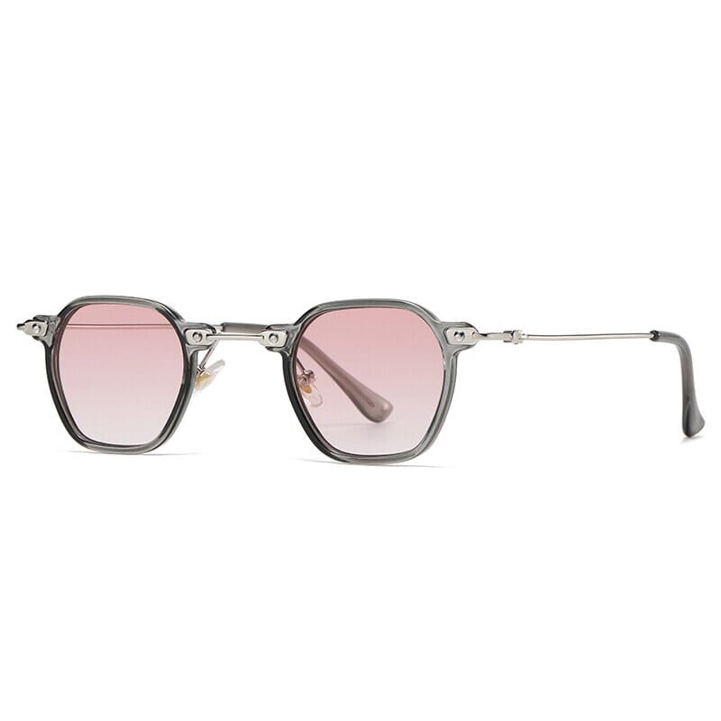 Óculos de Sol - Retrô Prime 2.0 - UV400 (FRETE GRÁTIS) 0 Oak Vintage Cinza/Rosa
