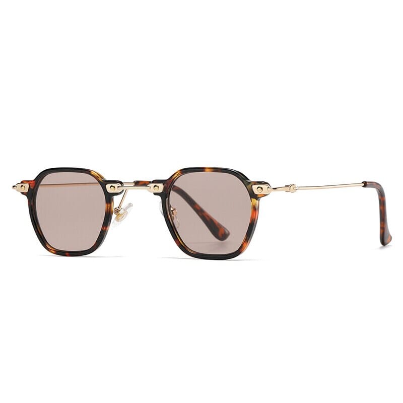 Óculos de Sol - Retrô Prime 2.0 - UV400 (FRETE GRÁTIS) 0 Oak Vintage Leopardo/Castanho