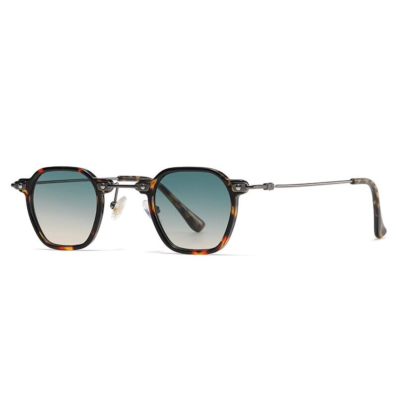 Óculos de Sol - Retrô Prime 2.0 - UV400 (FRETE GRÁTIS) 0 Oak Vintage Leopardo/Verde