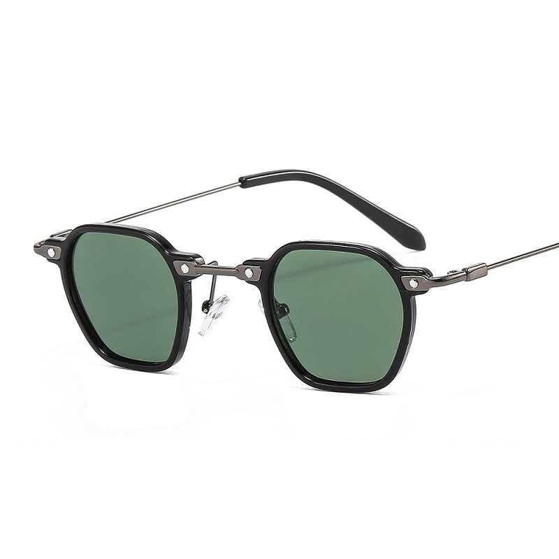 Óculos de Sol - Retrô Prime™ - UV400 (FRETE GRÁTIS) 0 Oak Vintage Preto/ Verde Escuro
