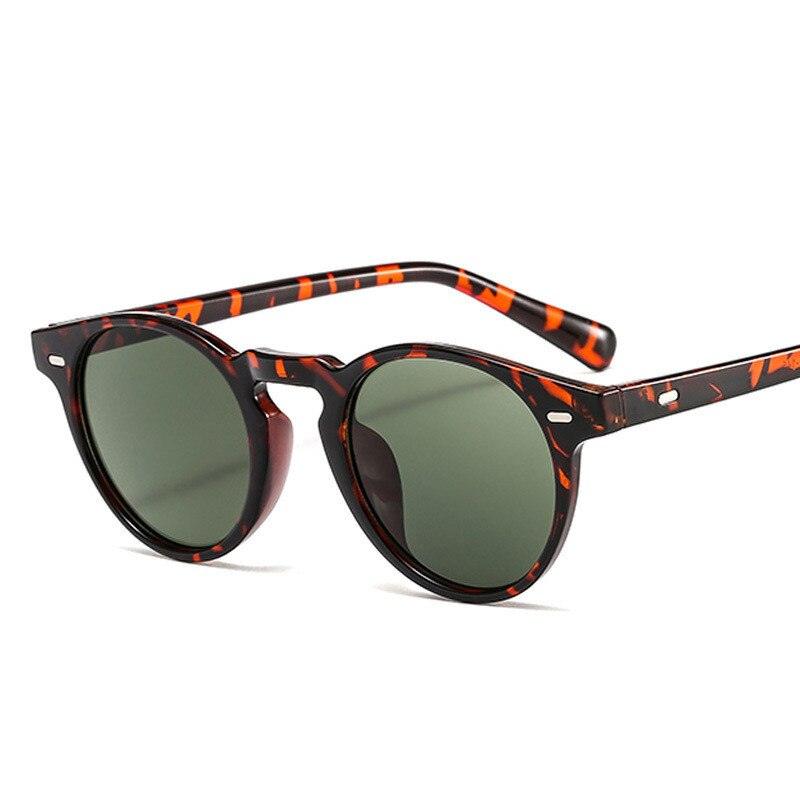 Óculos de Sol - Sunset Strip™ - UV400 (FRETE GRÁTIS) OC09 Oak Vintage Tartaruga/ Verde