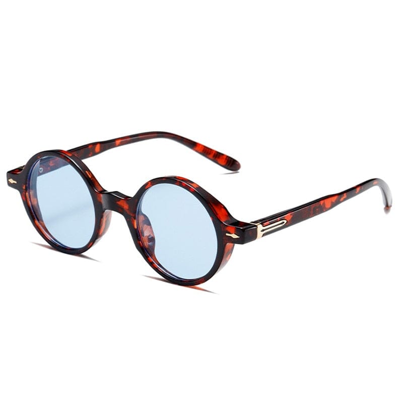 Óculos de Sol - Vintage Aspen™ - UV400 (FRETE GRÁTIS) 0 Oak Vintage Leopardo/Azul