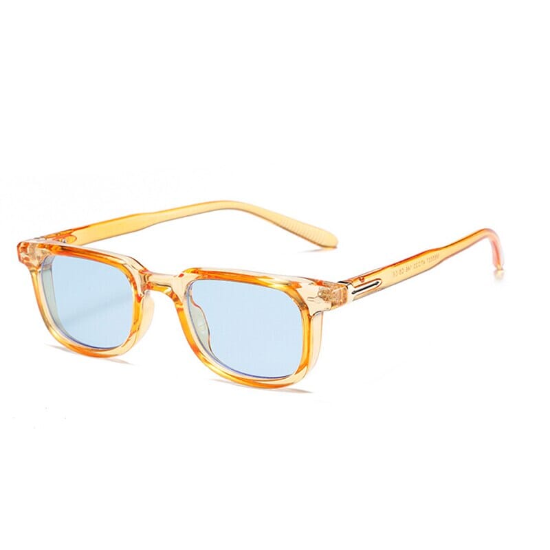 Óculos de Sol - Vintage Azure™ - UV400 (FRETE GRÁTIS) 0 Oak Vintage Laranja/Azul