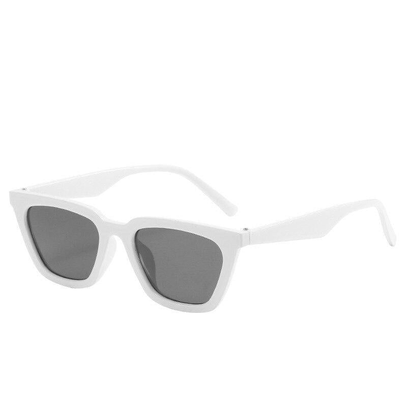 Óculos de sol - Vintage Cat Eye Premium™ - UV400 (FRETE GRÁTIS) OC10 Oak Vintage Branco