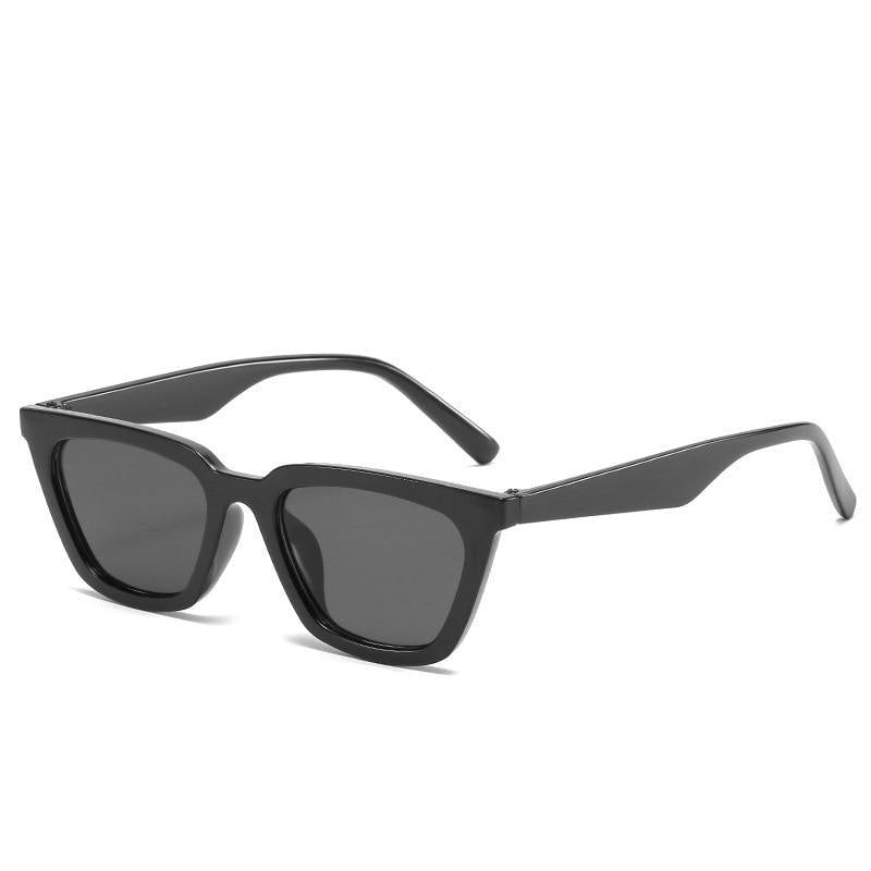 Óculos de sol - Vintage Cat Eye Premium™ - UV400 (FRETE GRÁTIS) OC10 Oak Vintage Preto