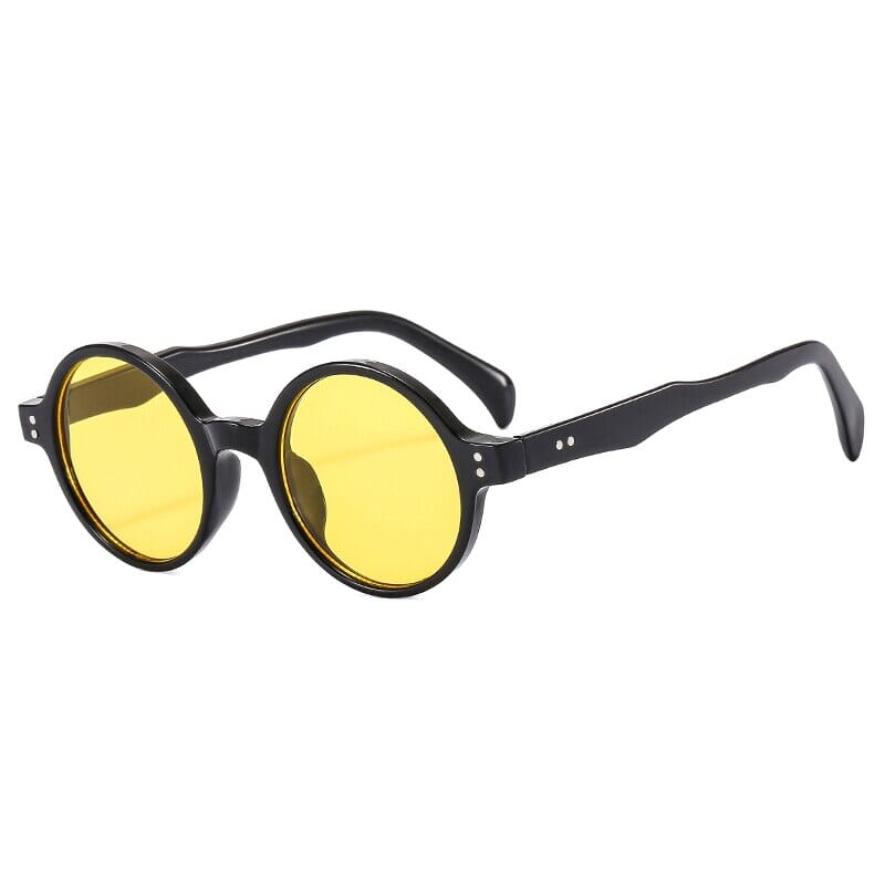 Óculos de Sol - Vintage Holland™ - UV400 (FRETE GRÁTIS) 0 Oak Vintage Preto/ Amarelo
