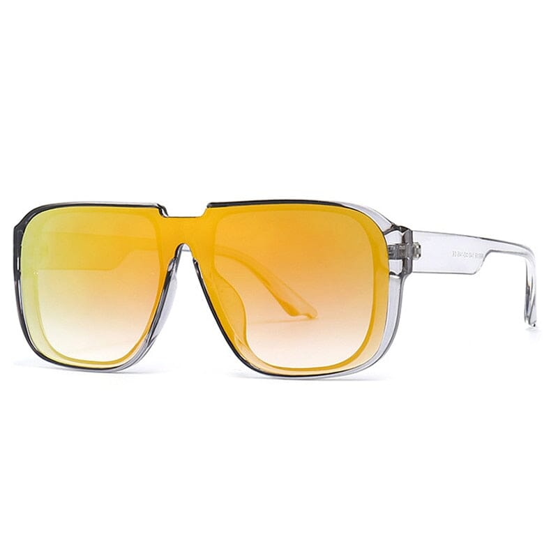 Óculos de Sol - Vintage Kastro™ - UV400 (FRETE GRÁTIS) 0 Oak Vintage Cinza/Laranja