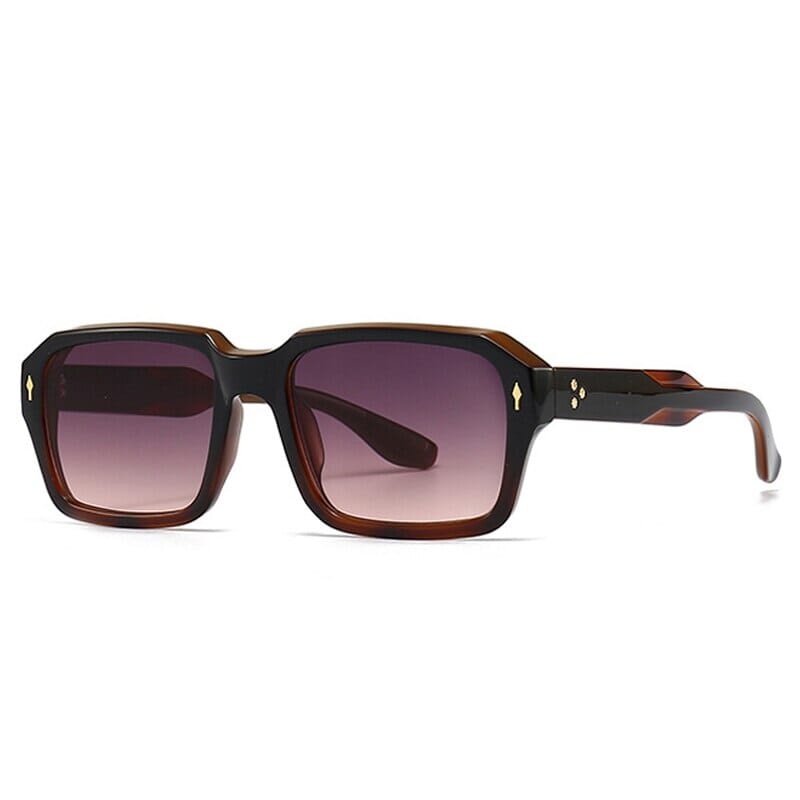 Óculos de Sol - Vintage Londyn™ - UV400 (FRETE GRÁTIS) 0 Oak Vintage Preto/Chá