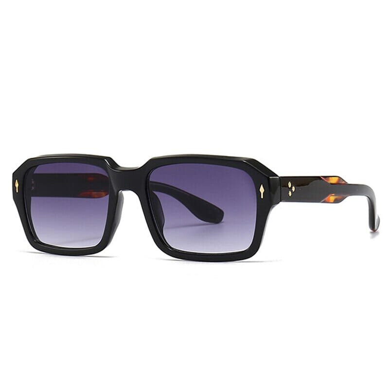 Óculos de Sol - Vintage Londyn™ - UV400 (FRETE GRÁTIS) 0 Oak Vintage Preto/Leopardo