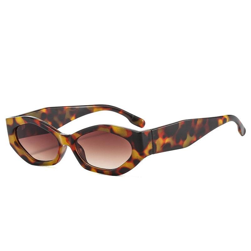 Óculos de Sol - Vintage Polígono Gatinho™ - UV400 (FRETE GRÁTIS) 0 Oak Vintage Tartaruga