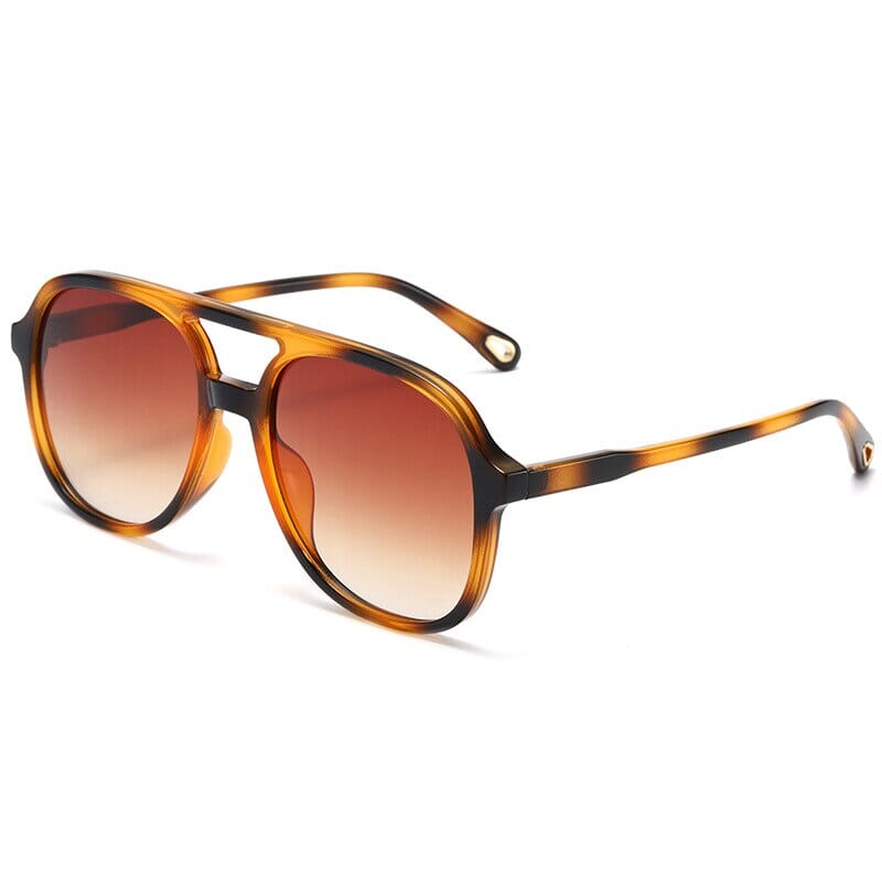 Óculos de Sol - Vintage Poppy™ - UV400 (FRETE GRÁTIS) 0 Oak Vintage Chá/Âmbar