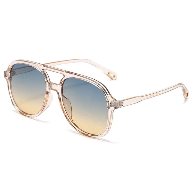 Óculos de Sol - Vintage Poppy™ - UV400 (FRETE GRÁTIS) 0 Oak Vintage Champanhe/Gradiente