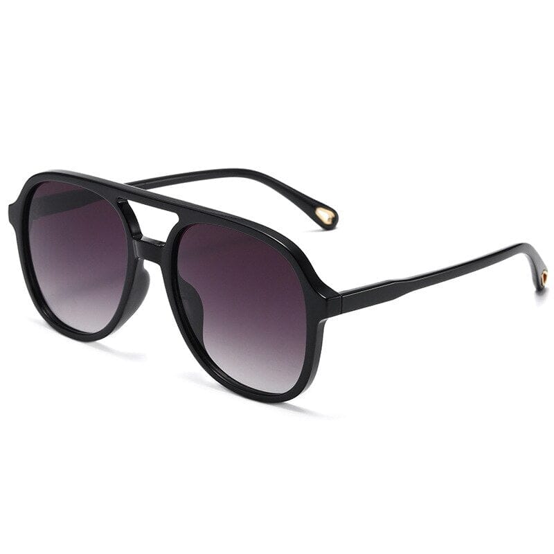 Óculos de Sol - Vintage Poppy™ - UV400 (FRETE GRÁTIS) 0 Oak Vintage Preto/Gradiente