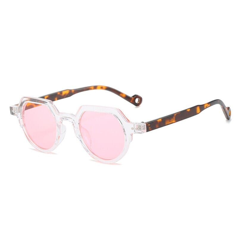 Óculos de Sol - Vintage Prism™ - UV400 (FRETE GRÁTIS) 0 Oak Vintage Leopardo/Rosa