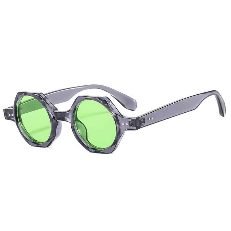 Óculos de Sol - Vintage Vision™ - UV400 (FRETE GRÁTIS) 0 Oak Vintage Cinza/Verde