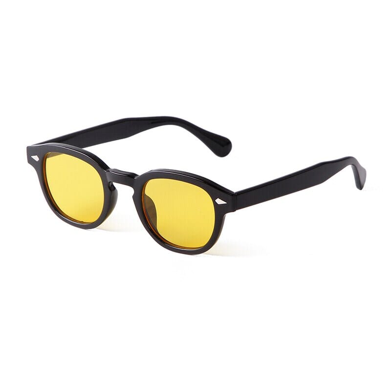 Óculos de Sol - Vintage Zurique™ - UV400 (FRETE GRÁTIS) OC-110 Oak Vintage Amarelo