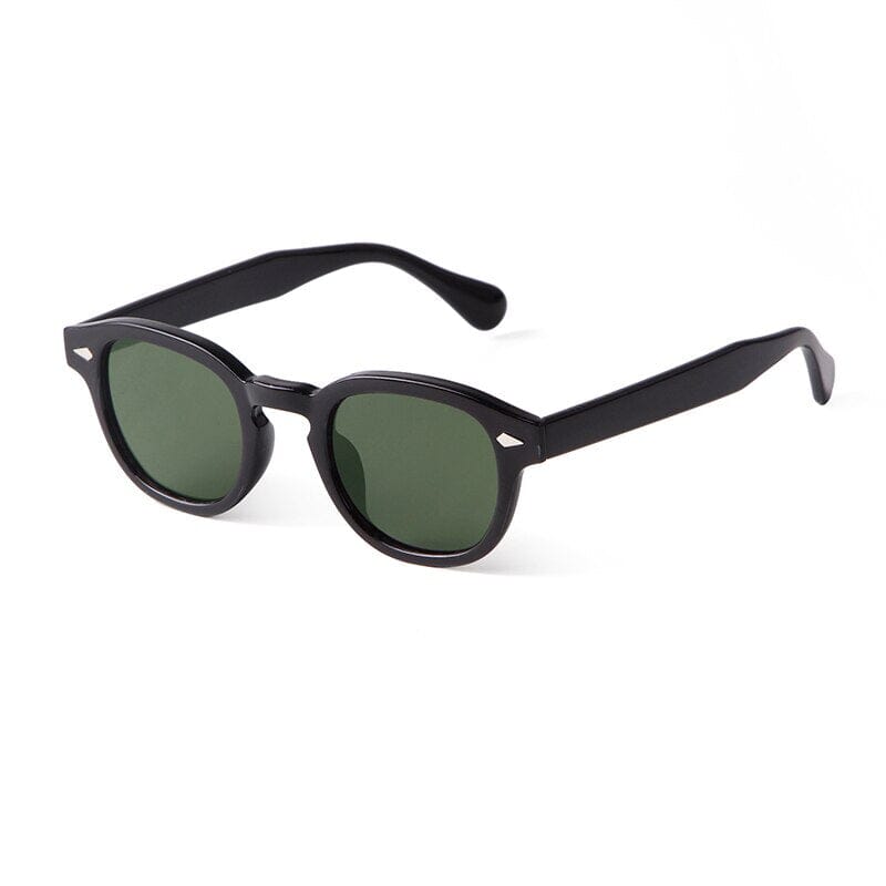 Óculos de Sol - Vintage Zurique™ - UV400 (FRETE GRÁTIS) OC-110 Oak Vintage Preto/ Verde