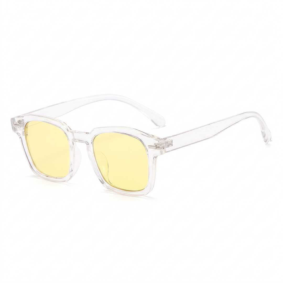 Óculos Anti Luz Azul - Zen OC-228 Oak Vintage Transparente/ Amarelo 