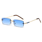 Óculos de Sol - Ibiza™ OC-225 Oak Vintage Dourado/ Azul 
